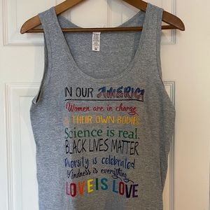 District InOur America… Grey Tank